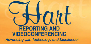 Hart Reporting and Videoconferencing